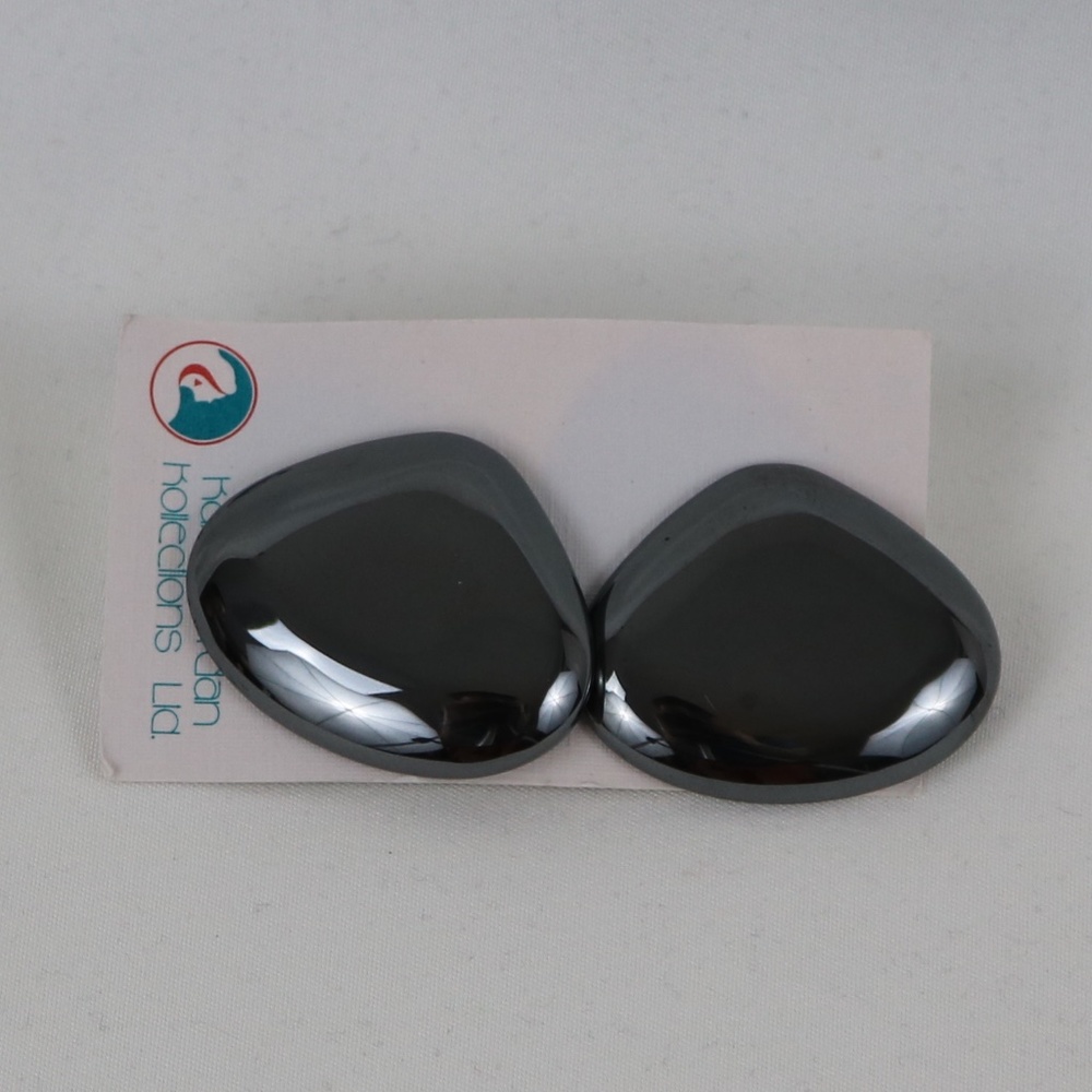 Hematite earrings